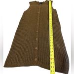 ASOS  Design Knitted Button Down Vest Dress Textured Stitch Womens Size Small Photo 5