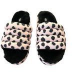 UGG  Australia Puft Maxi Cheetah Print Slide Platform Sandal sz 7 Photo 1