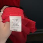 Rebecca Taylor  red silk chiffon dress Photo 7