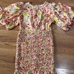 BYTIMO peach Shirred floral Photo 9