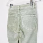 Anthropologie Pilcro for The Yaya Corduroy Mid Rise Crop Flare Lime Green 24P Photo 6