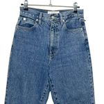 SLVRLAKE Beatnik Ankle Cropped High Rise Slim Leg Jeans Blue Women’s Size 23 Photo 1