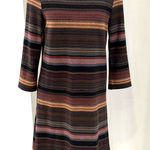 Tacera  Lightweight Knit striped Sweaterdress size MP Photo 0
