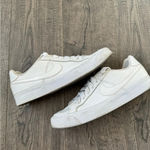 Nike  Court Royale AC Canvas Sneakers in Triple White Photo 4