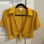 Urban Outfitters  cropped front tie top Photo 0