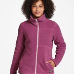 LL Bean Women's Purple Katahdin Fleece Jacket Full Zip Small Petite 518806 Size undefined Photo 10