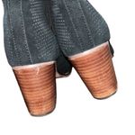 Toms  Black Perforated Leather/Suede Ankle
Bootie(Size 8.5W) Photo 2