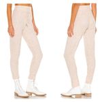 Free People Intimately Around the Clock Oatmeal Ribbed Knit Jogger XS Cozy Photo 11