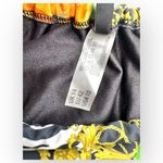 Jaded London Orange Zebra Print Tie Side Baroque Chain Bikini Swimsuit Bottom Photo 4