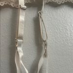 Wide Lace Suspenders White XL Skirt Photo 1