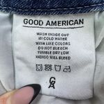 Good American  Womens High Rise Destressed Skinny Jeans Light Wash Size 4 Photo 7