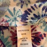 Woman Within Top Women's Sz 18/20 Abstract Floral Print Colorful Sleeveless Photo 3