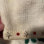 Ms Lee Cardigan with Red Cardinal Design Christmas Ugly Sweater Broken Zipper S Photo 8