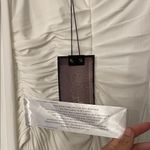 Mac Duggal NWT  Rhinestone White One Shoulder Dress Size 4 Photo 9