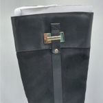 Karen Scott  Womens Knee High Riding Boots 6M Black Western Buckle Equestrian Photo 7