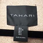 Tahari NEW Camel Long Vest Sleeveless Jacket Oversized Pockets Chic Layering L Photo 3