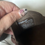 Ariat cruiser slip-on shoes in brown floral embossed Photo 4