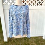 Lands' End Stretch Nylon Blend Long Sleeve Tunic Top Photo 2