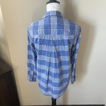Frank & Eileen  Grayson The Hero Button Down Shirt Plaid Blue Size 1 Small Photo 5