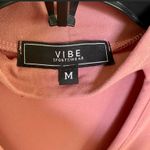 Vibe Sportswear - Adorable Rose Pink Turtleneck Longsleeve Bodycon Dress! ❤️✨ Photo 3