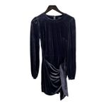 Yumi Kim  Purple Velvet Tie Waist Dress New Small Photo 2