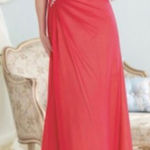 Sophia Tolli evening dress size 12 wedding, formal, holiday party red glam Photo 0