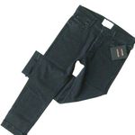 NWT Mother Superior Scrapper Cuff Ankle Fray in Who's Sorry Now Crop Jeans 29 Black Photo 0