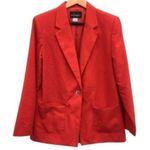 Requirements Women’s Red Blazer Jacket Photo 4