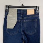 Everlane NWT High Rise Skinny Jeans Size 23 in Dark Blue Wash Denim Photo 6
