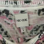 Nic+Zoe Cotton Printed Pullover Crew Sweater, S Photo 3
