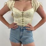 Princess Polly Floral Corset Blouse Photo 1