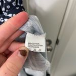 NWOT Women’s black white arrow patterned soft tshirt maxi stretch‎ dress medium Photo 4