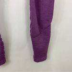 Alphalete ‎ Purple Revival Ribbed Athletic Leggings Size Medium Photo 2