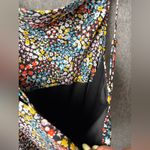 Francesca's Mi Ami Women Size Small multicolored lined Floral Slip Dress Photo 9