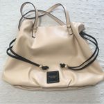 Victoria's Secret Victoria’s Secret 100% Polyurethane Solid Tan‎ Shoulder Bag One Size Photo 2