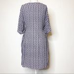 Somedays Lovin ' Riviera Blue Print Kaftan Cover-Up Photo 7