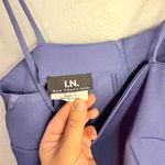 I.N. San Francisco Vintage  Blue Mini Dress with Blazer Set Size 7 Photo 4
