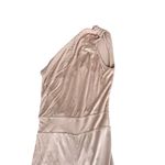 Alexis  Tan One Shoulder Jumpsuit Sz M Photo 1