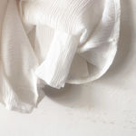 Bishop and Young Crepe White Romper Women's Size L Photo 5