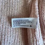 Mossimo Supply Co Light Pink Knitted Floral Embroidered Oversized Cardigan Size Extra Small Runs Large Photo 4