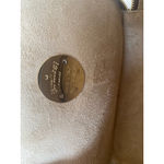 Pratesi Firenze Round Woven Straw Leather Crossbody Bag Italian Made Quiet Luxe Brown Photo 4