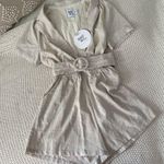 Princess Polly NWT  Turin Romper Beige Photo 3