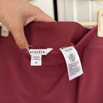Athleta NWT New Brooklyn Short Red Mid Rise 13 1/2" Skort Mini Stretch Photo 2