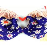 Target Groovy Floral Polka Dot Ruffle Bikini Top Photo 5