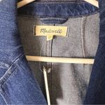 Madewell  Double Breasted Denim Blazer Jacket  Blue Wash Sz S NWT Photo 2