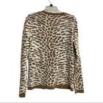 Dialogue , Animal Print,Women’s Cardigan,Tan&White Photo 1