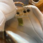 Timberland cream and tan leather hiking boots woman’s size 9.5 Photo 6