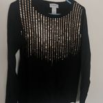 Carmen Marc Valvo  medium sweater top Photo 2