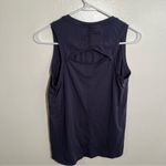 L.L. Bean Athletic Tank Top Navy Blue Cut Out Back XSP Size undefined Photo 5