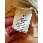 Dress Forum  Wrap Dress Womens M Yellow‎ Floral Tropical Short Sleeve Mini Photo 9